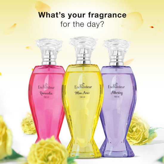 Enchanteur Mon Amie Liquid Lemon Perfume For Women, 100Ml