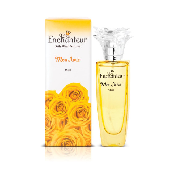 Enchanteur Mon Amie Liquid Lemon Perfume For Women, 50Ml