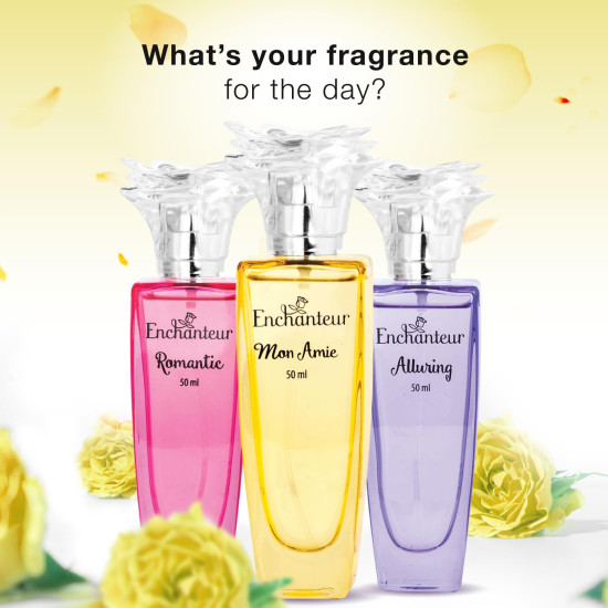 Enchanteur Mon Amie Liquid Lemon Perfume For Women, 50Ml