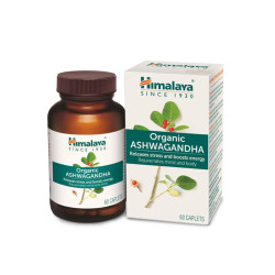 Himalaya Organic Ashwagandha 670mg |Helps Releases Stress | Rejuvenates Mind and Body | General Wellness | Pack of 60