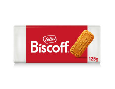 Lotus Biscoff | Belgian Speculoos | Caramelized Biscuit Cookies | Non-GMO and Vegan | 125g | Pack of 1