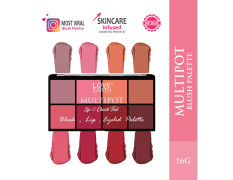 Love Earth Blush, Lips, Eyelid Palette With Richness Of Jojoba Oil And Vitamin E For Blush, Lips, Eyelids (16gm)