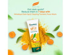 Himalaya Dark Spot Clearing Turmeric Face Wash | Reduce dark spots in 7 days | Organically sourced & Cold-pressed turmeric | 50ml