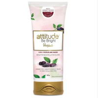 Amway Attitude Be Bright Herbals 2-in-1 Scrub and Mask 100gm