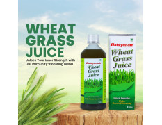 Baidyanath Wheatgrass Juice 1 Litre, Natural Detoxifier, Herbal Juice Helpful to boost Immunity, Blood Purification, Improves Digestion and Metabolism, 1000ml (Pack of 1)