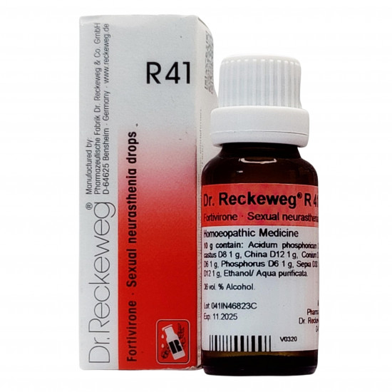 HOMEOLAV Dr Reckeweg R41 Homeopathic Drops(22Mlx2) Pack Of 2