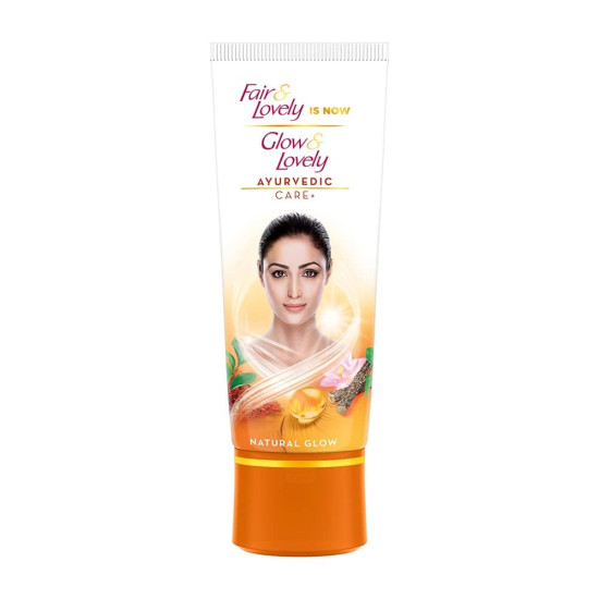 Glow & Lovely Natural Face Cream Ayurvedic Care 25 gm...unique