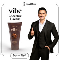 Bold Care Vibe Chocolate Water Based Lube [50 ml] with Aloe vera and green tea | Lubricant Gel wih Glyverine | Non sticky, Skin Friendly, Silicone and Paraben Free | No Side Effects
