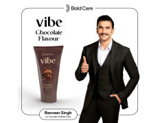 Bold Care Vibe Chocolate Water Based Lube [50 ml] with Aloe vera and green tea | Lubricant Gel wih Glyverine | Non sticky, Skin Friendly, Silicone and Paraben Free | No Side Effects