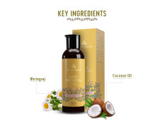 Avimee Herbal Keshpallav Mahabhringraj Oil for Hair Growth | Prevents Hairfall and Makes Hair Stronger | With Shweta, Peet and Neel Bhringraj | Mineral Oil Free | 100 ml