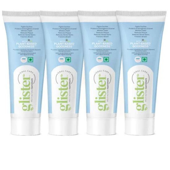Amway Glister Toothpast 50Gm Pack Of 4 (50Gm X 4), Multi Action