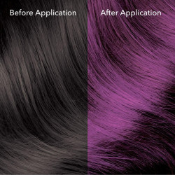 Paradyes Poison Purple Temporary Hair Color, 45 gms | Lasts one wash | Delightful Fragrance | Suitable for Application on Black Hair | No Bleach Hair Makeup