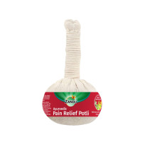 Zandu Ayurvedic Pain Relief Potli | 100% Ayurvedic Manual Massager Potli | 17 Herbs to Soothe Pain, Knee, Back, Legs | Reduces Joint & Muscular Pain | Improves Blood Circulation for Men & Women | 180g