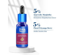 Blue Nectar Manjistha Vitamin C Face Serum for Anti Wrinkle Skin Firming Advanced Anti Aging Formula with Power of Vit C & E (13 Herbs, 30ml)