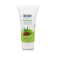 Sri Sri Tattva Exfoliating Face Scrub, 60g (Pack of 3)