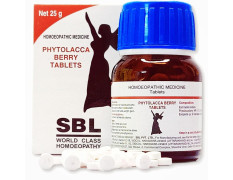HOMEOLAV Sbl Phytolacca Berry Tablets - 25 Gm |Pack Of 2