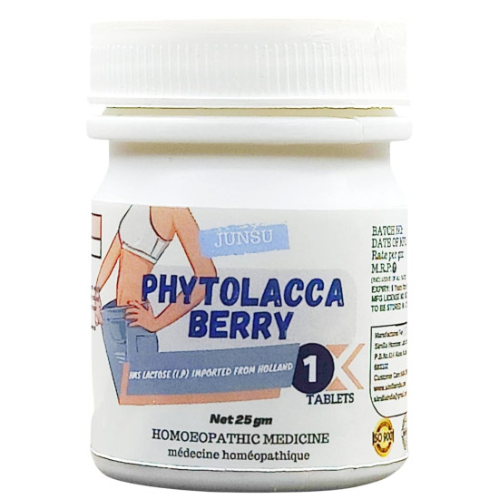 HOMEOLAV Sbl Phytolacca Berry Tablets - 25 Gm |Pack Of 2