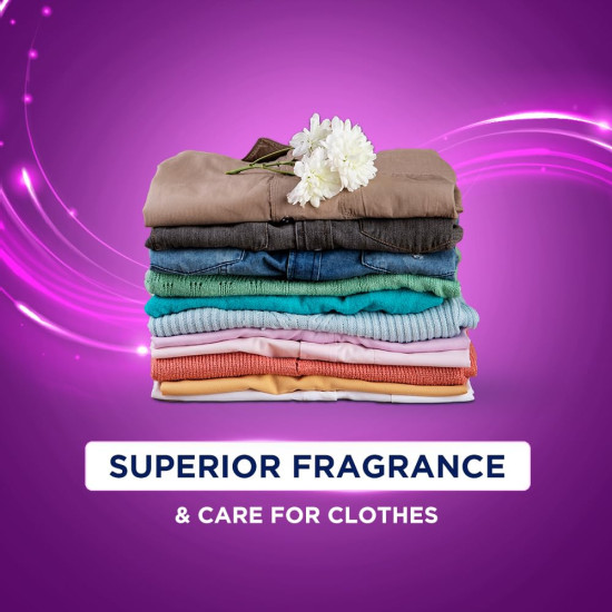 Surf Excel Matic Front Load Liquid Detergent 4L Refill Pouch, Specially designed to remove Tough Dried Stains, 1st time in Washing Machine