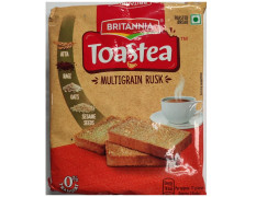 Britannia Toastea Multigrain Rusk - Crispy Baked, Teatime Snack, 167 g UNIQUE