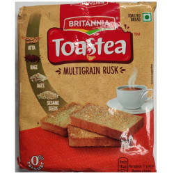 Britannia Toastea Multigrain Rusk - Crispy Baked Teatime Snack
