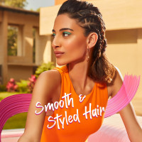 Livon Hair Serum For Women | All Hair Types | Smooth, Frizz-Free & Glossy Hair | With Argan Oil & Vitamin E | 100 Ml (Pack Of 4)