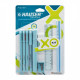 Flair Hauser XO Writing Stationery Kit | A Complete Writing Kit | Gift Set for Kids Students & Office | Combination Set of 10 - Color May Vary