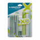 Flair Hauser XO Writing Stationery Kit | A Complete Writing Kit | Gift Set for Kids Students & Office | Combination Set of 10 - Color May Vary