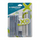 Flair Hauser XO Writing Stationery Kit | A Complete Writing Kit | Gift Set for Kids Students & Office | Combination Set of 10 - Color May Vary