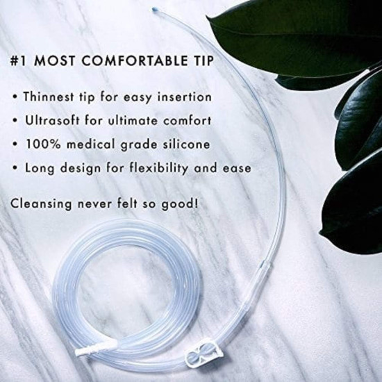 DALUCI PVC Enema Kit for Home use with Instruction | Enima home kit for Adults Reusable & washable anema kit For Mens and Women – (1500 ML)