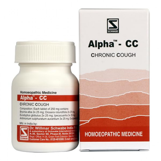 Dr.Willmar Schwabe India Alpha - Cc Chronic Cough 20Gm