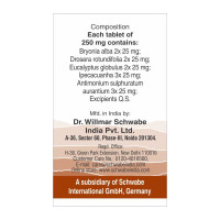 Dr.Willmar Schwabe India Alpha - Cc Chronic Cough 20Gm Dr.Willmar Schwabe India Alpha - Cc Chronic Cough 20Gm