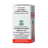 Dr.Willmar Schwabe India Phytolacca Berry(Combi) 80 Gm
