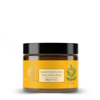 Forest Essentials Haldi Vernya Lepa | Ayurvedic Skin Brightening Facial Mask with Turmeric | Moisturising and Hydrating Face Pack