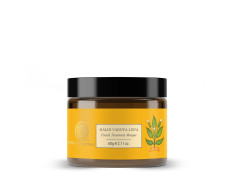 Forest Essentials Haldi Vernya Lepa | Ayurvedic Skin Brightening Facial Mask with Turmeric | Moisturising and Hydrating Face Pack