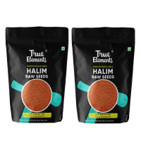 True Elements Halim Seeds 1kg (500gm*Pack of 2) | Aliv Seeds (Asaliya) for Hair Growth