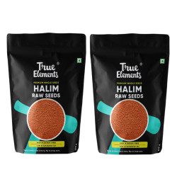 True Elements Halim Seeds 1kg (500gm*Pack of 2) | Aliv Seeds (Asaliya) for Hair Growth