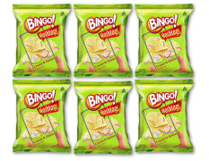 Bingo Hashtags Cream & Onion Potato Chips 22.5g Pack of 6 (Unique)