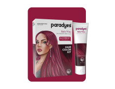 Paradyes Ruby Wine Semi-Permanent Hair Color Kit: Ammonia-Free, Lasts 8+ Washes, Ideal for Dark Hair, Enriched with Nourishing Conditioner Crème