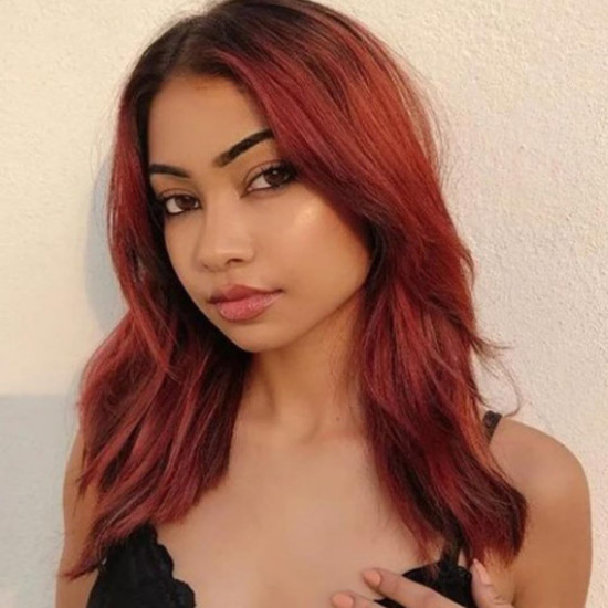 Paradyes Ruby Wine Semi-Permanent Hair Color Kit: Ammonia-Free, Lasts 8+ Washes, Ideal for Dark Hair, Enriched with Nourishing Conditioner Crème