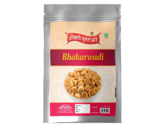 OKHLI MUSAL BRAND Marathi Namkeen Fanindrapura Famus Bhakarwadi Snack/Nagpur Mini Bhakarwadi|Button Bhakarwadi Munching Snacks Bites Festival Season Diwali Rakhi Snack-300g*1Pack