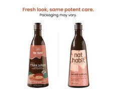 Nat Habit Double Cocoa Body Lotion,Body Cream, Cold Cream | Extreme Dry Skin, 48 HR Moisture, Cocoa Butter, 250 ml (Pack of 1)