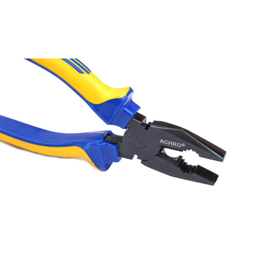 ACHRO Combo Pack Of 2 Contains 8 Inch adjustable Wrench and 8 Inch Combination Plier (Multipurpose Tool Kit)