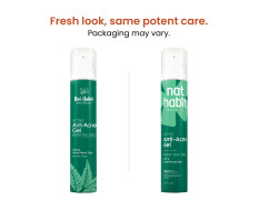Nat Habit Active Face Gel, Anti-Acne Neem Tea-Tree For Oily & Acne Prone Skin With Vit-E, Vit C, Cooling, Soothing, SunBurn Healing & UV Protection, 50gm