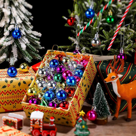 Party Propz Christmas Decorations - 24 Pcs, Christmas Ornaments | Xmas Decorations Items for Home | Ornaments | Xmas Decorations Items for Tree | Xmas Decor