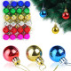 Party Propz Christmas Decorations - 24 Pcs, Christmas Ornaments | Xmas Decorations Items for Home | Ornaments | Xmas Decorations Items for Tree | Xmas Decor