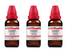 Dr. Willmar Schwabe India Lycopodium Clavatum 200 CH 30ml (Pack of 3)