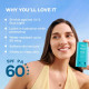 Earth Rhythm Aqua Surge Hydrating Sunstick SPF 60 PA++++. Ceramides & Hyaluronic Acid. No white Cast. No Parabens, Vegan.