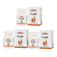 Dr. Bakshi's BAKSON'S HOMOEOPATHY Y-Lax-3-225 Tablets (3 Pack of 75 Units)