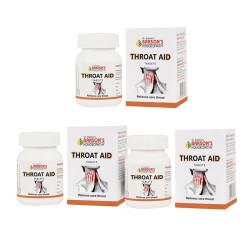 Dr. BAKSHI'S BAKSON'S HOMEOPATHY Throat Aid_3_225 Tablets (3 Pack of 75 Units)