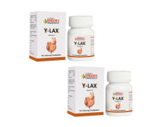 Dr. Bakshi's BAKSON'S HOMOEOPATHY Y-Lax Tablets- 90 Tablets (2 Pack of 45 Units)